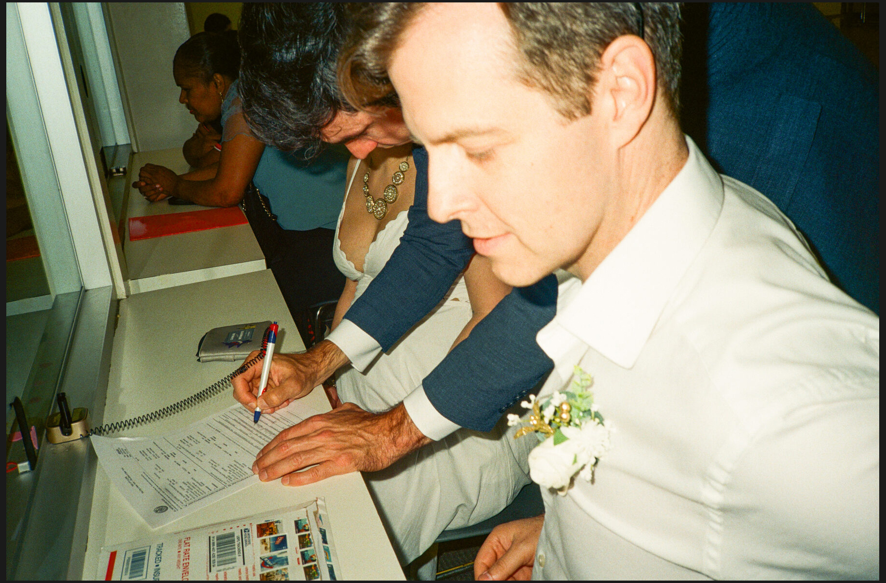 Brooklyn City Hall elopement, captured on film by Lana Dubkova, favorite photo