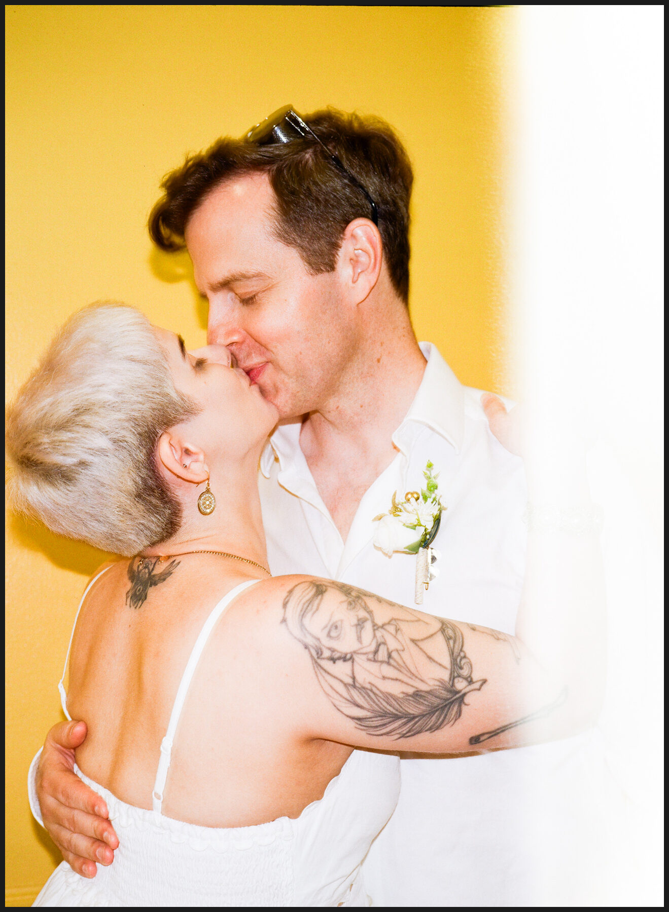 Brooklyn City Hall elopement, captured on film by Lana Dubkova, photo 19