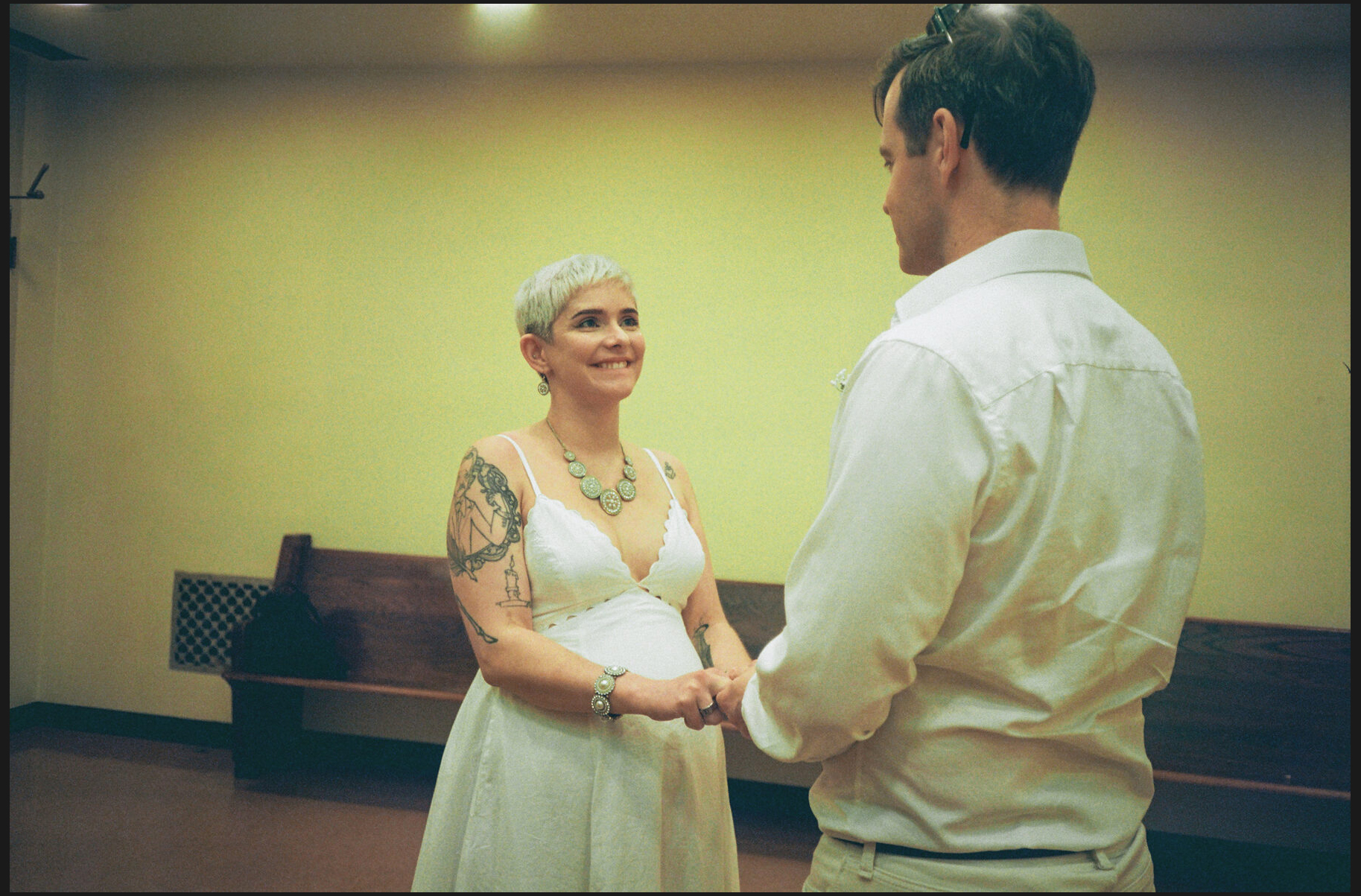 Brooklyn City Hall elopement, captured on film by Lana Dubkova, photo 24