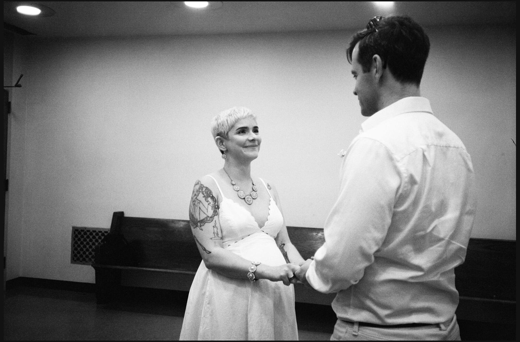 Brooklyn City Hall elopement, captured on film by Lana Dubkova, photo 25