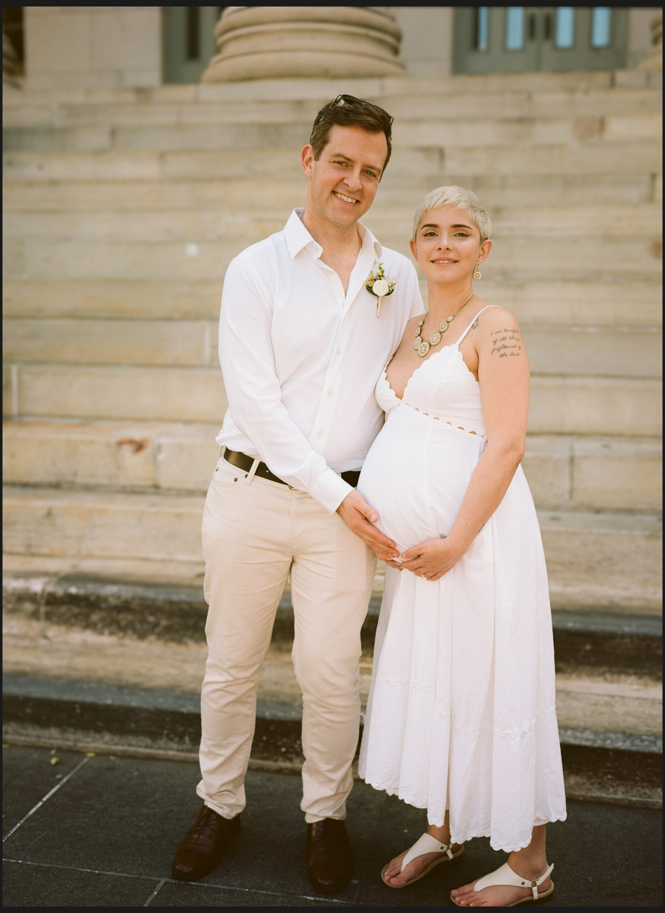 Brooklyn City Hall elopement, captured on film by Lana Dubkova, photo 34