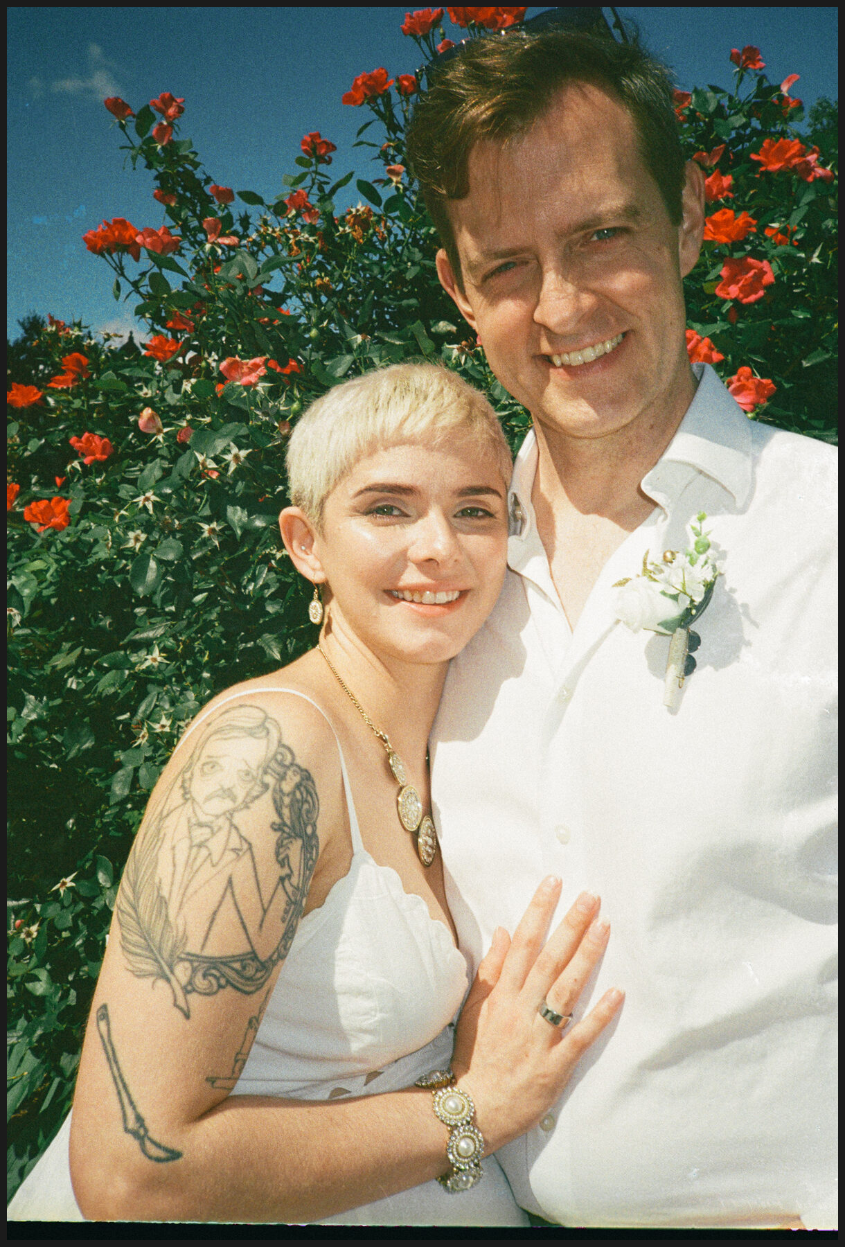 Brooklyn City Hall elopement, captured on film by Lana Dubkova, favorite photo