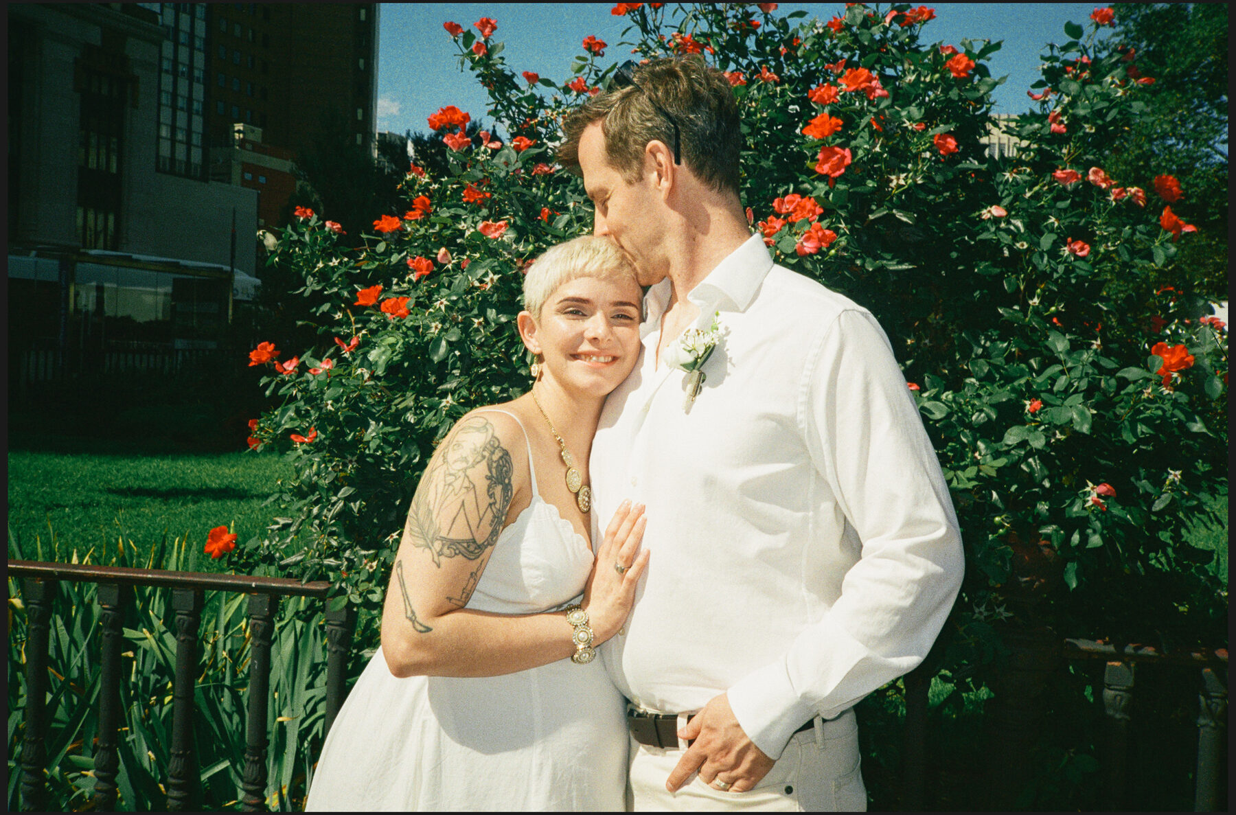 Brooklyn City Hall elopement, captured on film by Lana Dubkova, photo 43