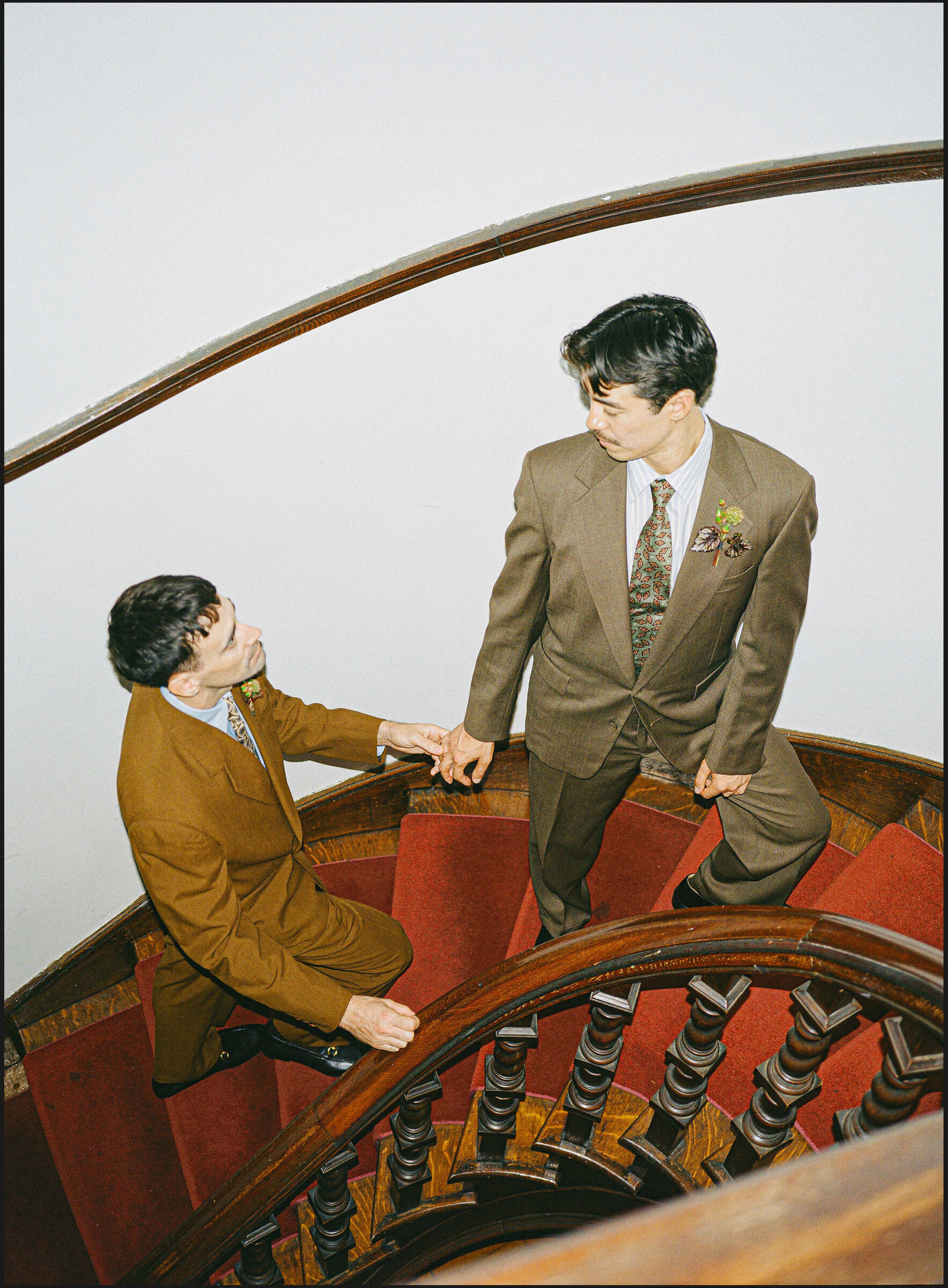 Jackson and Alistair's Brooklyn wedding, captured on film by Lana Dubkova, photo 24