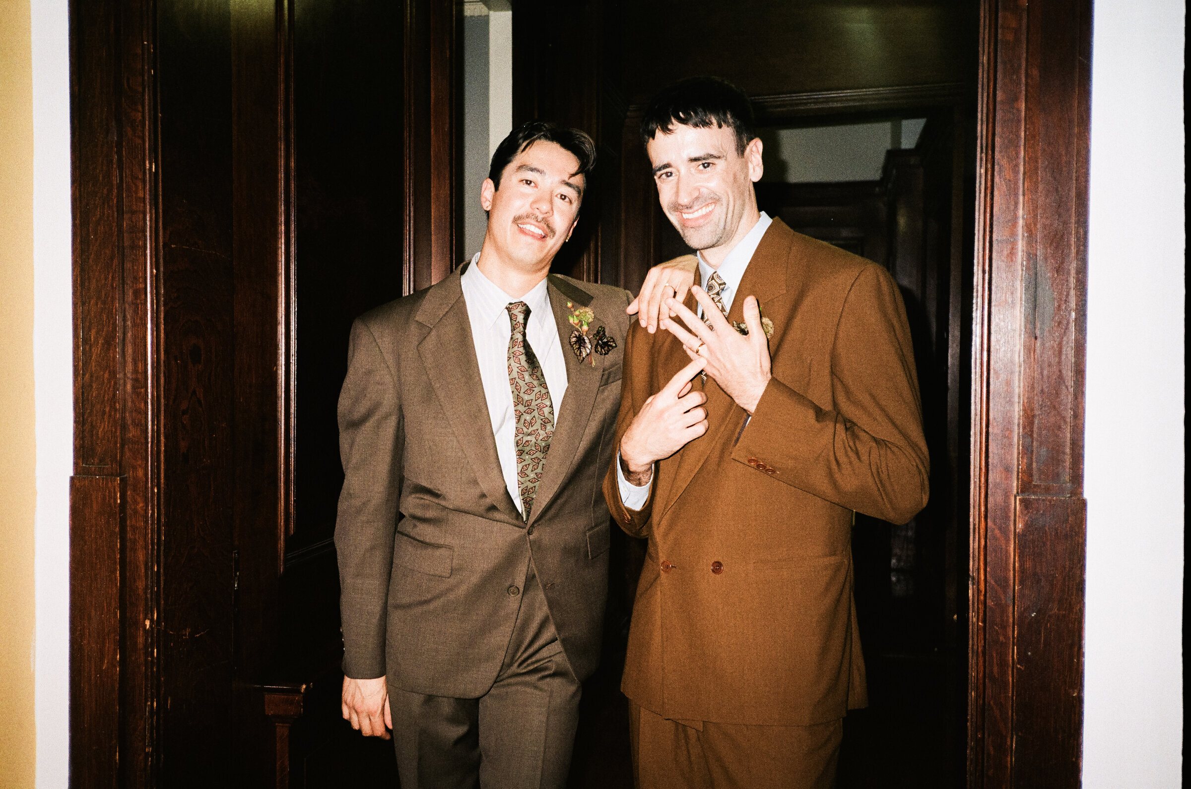 Jackson and Alistair's Brooklyn wedding, captured on film by Lana Dubkova, photo 77